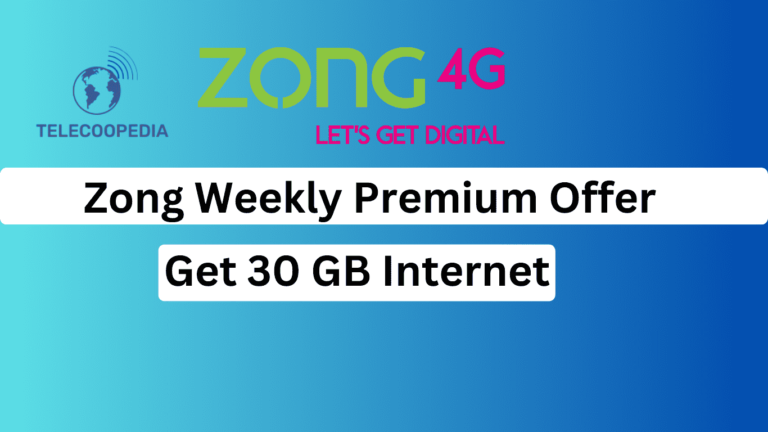 Ultimate guide for Zong weekly premium offer – (All details 2024)